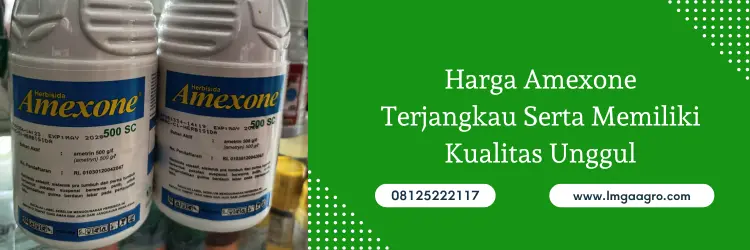 amexone, amexone herbisida, bahan aktif amexone, harga herbisida amexone, Lmga Agro