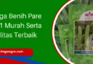 pare raden f1, bibit pare raden f1, harga benih pare, pare raden, Lmga Agro