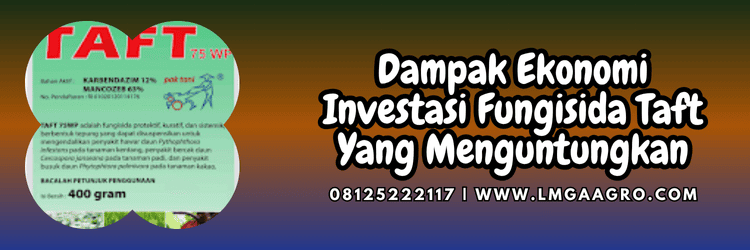 dampak,ekonomi,investasi,pestisida jenis fungisida,lmga agro