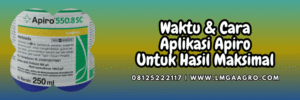 waktu,cara,aplikasi,dosis,lmga agro