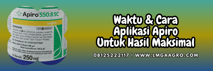 waktu,cara,aplikasi,dosis,lmga agro